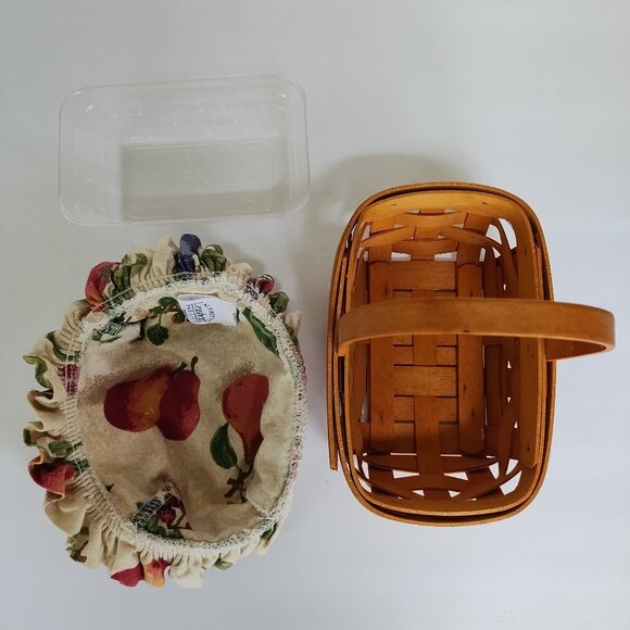 2001 Longaberger Mini Handled Basket - Picture 7 of 16